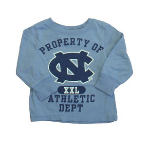 University Unisex Blue UNC T-Shirt size: 12-18 Months